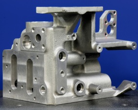 Complex Aluminium Casting with 6 CNC machined faces