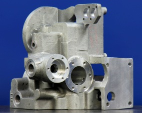 Complex Aluminium Casting with 6 CNC machined faces