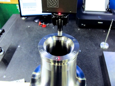 Super Duplex Component Being CNC Coordinate Measured